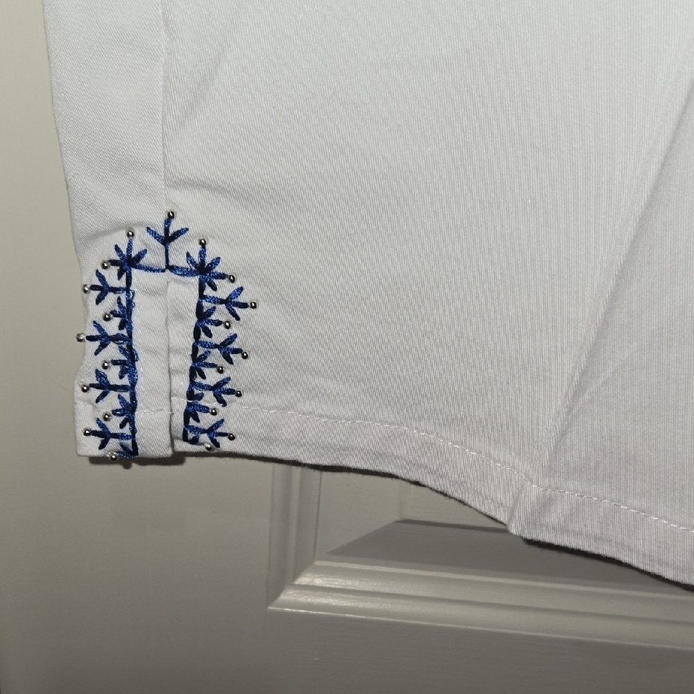 Ruby Rd. White Pants - Picture 2 of 6